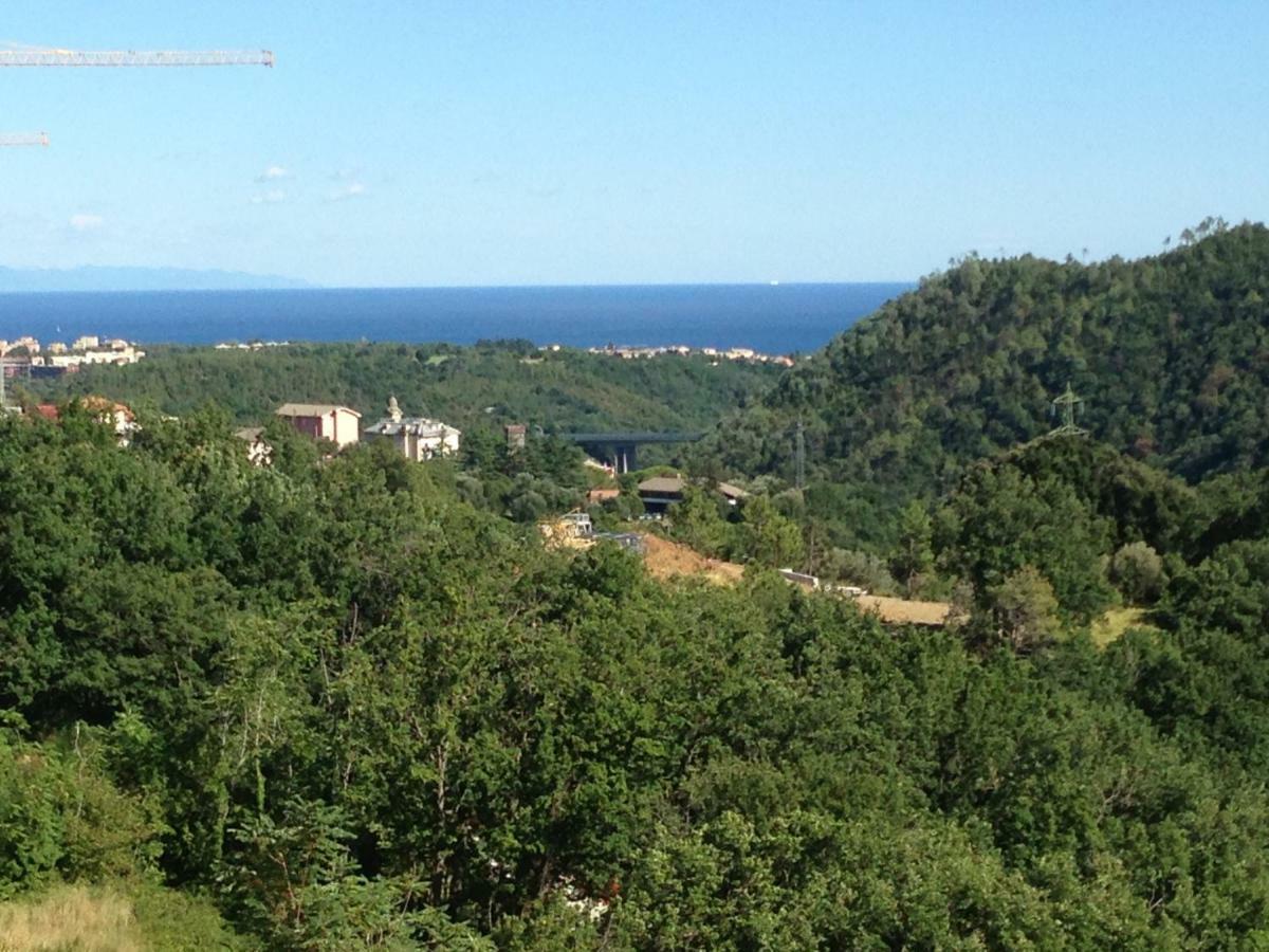Attico Con Vista Spettacolare Cogoleto Villa Dış mekan fotoğraf